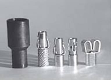 Rajah Spark Plug Terminals 90 Degree Angle Vintage Screw On Solid Core Ends - Foto 4